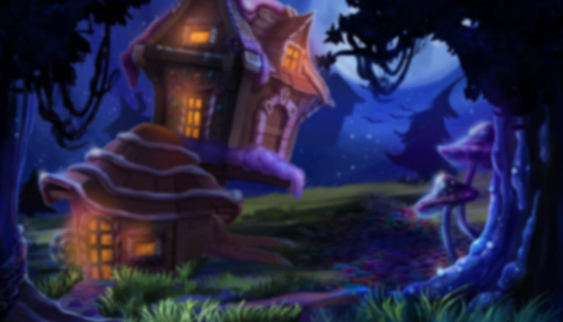 Hansel & Gretel Candyhouse background