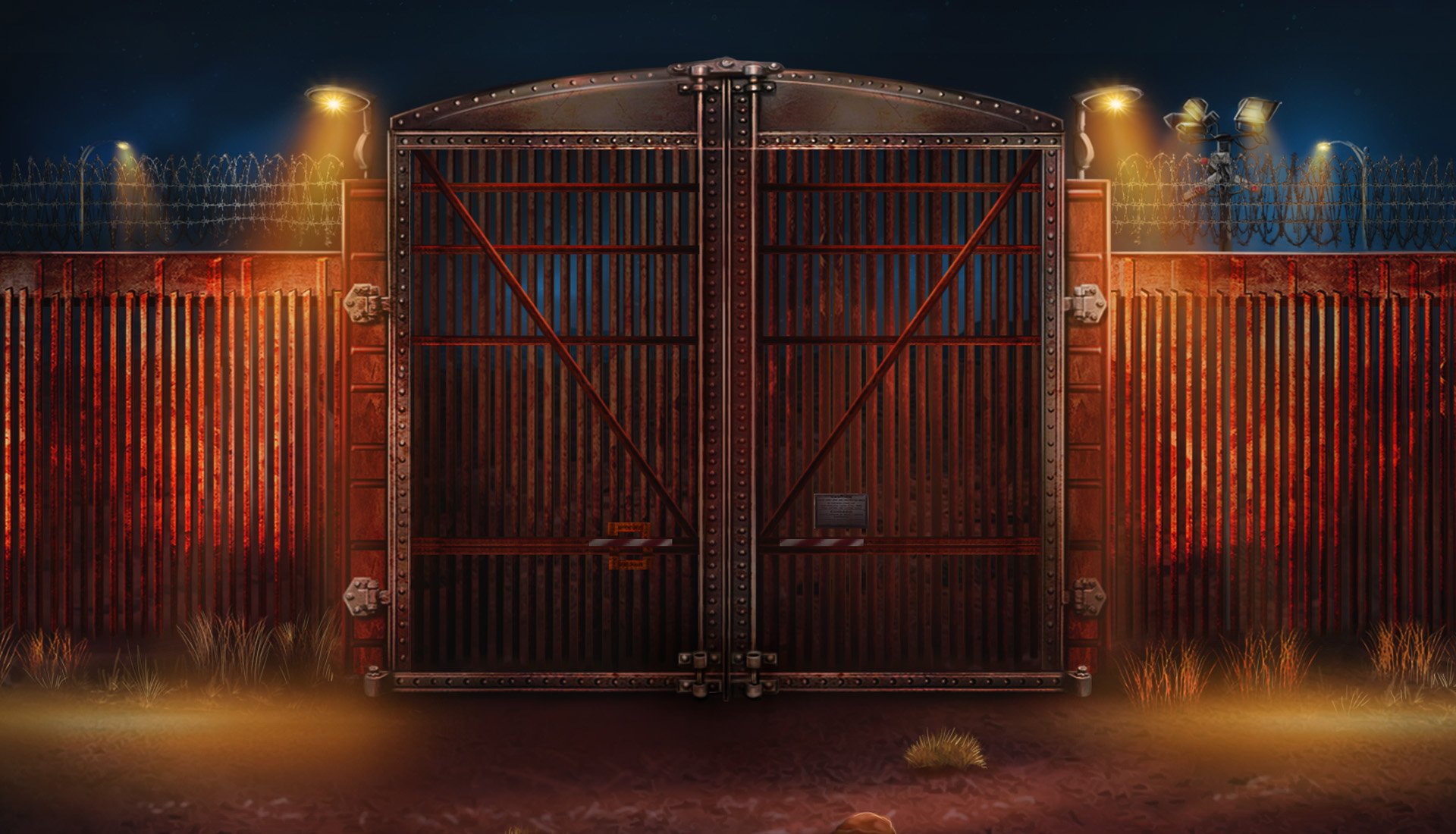 The Border background