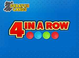 4 in a Row - Scratch Card (Exclusive)