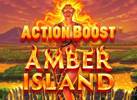 Action Boost Amber Island - Video Slot (MicroGaming)