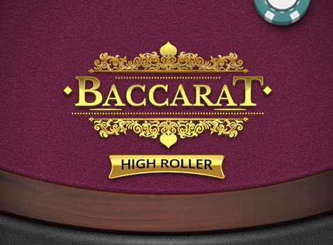 Baccarat High Roller - Table Game (Exclusive)