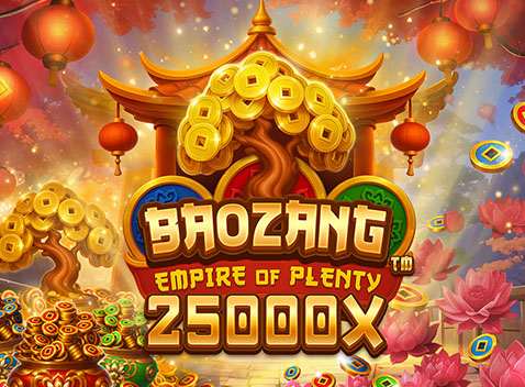 Captura del juego Bao Zheng Empire of Plenty en One Casino, mostrando símbolos y carretes