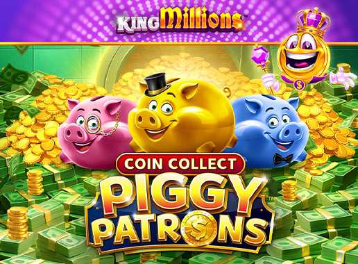 Coin Collect: Piggy Patrons King Millions - Video Slot (Games Global)