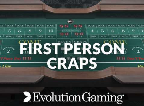 First Person Craps - Table Game (Evolution)